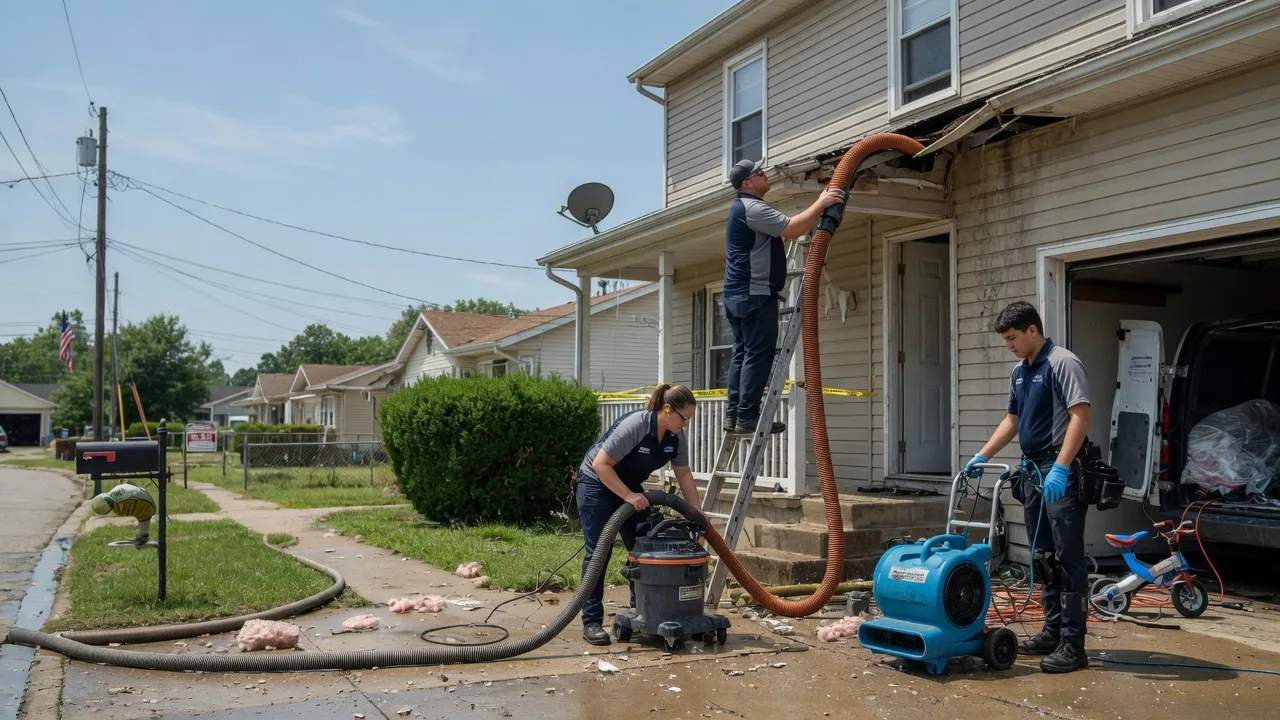 Water Damage Restoration in Virginia, IL near me